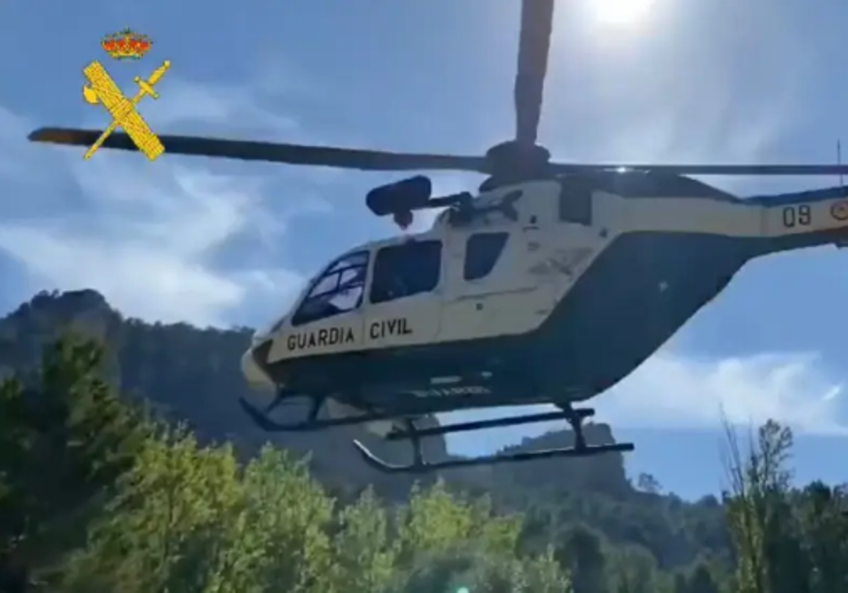 Muere un joven vasco cuando hacía parapente en Huesca