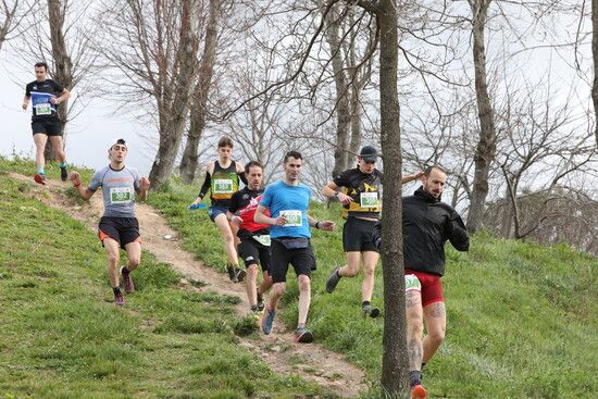 Participantes en una prueba de trail.