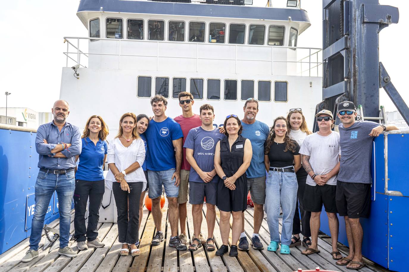 La &#039;Expedición Salvar el Mediterraneo&#039; busca al tiburón blanco en el Cantábrico