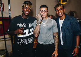 Nico Williams y Lamine Yamal bailan al ritmo de Lunay, uno de los reyes del reguetón, durante sus vacaciones en Marbella