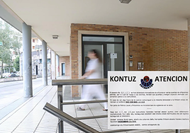 La Ertzaintza alerta de que ladrones marcan puertas con silicona en viviendas de Hernani y Andoain