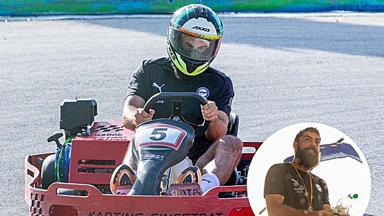 Villalibre reina en la tarde de karts del Alavés en Benidorm