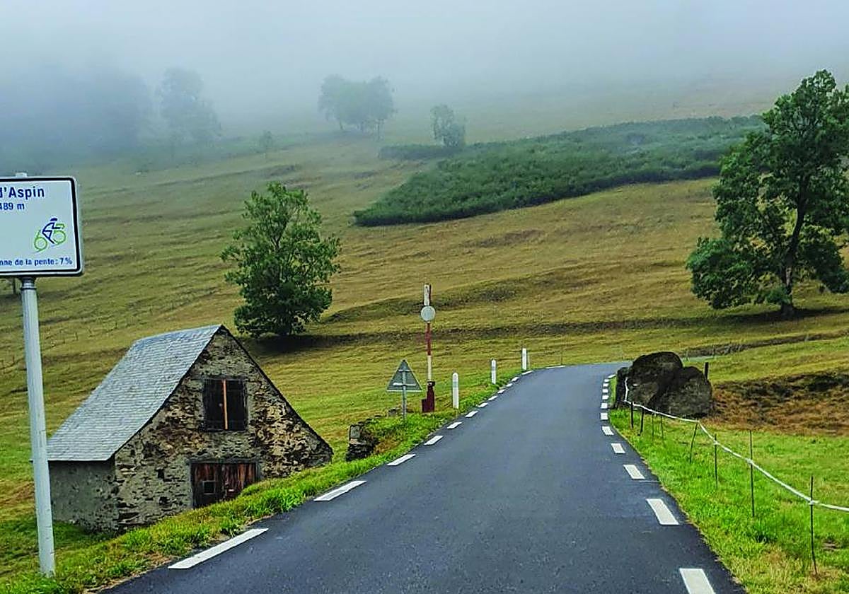 Parte baja del puerto de Aspin.