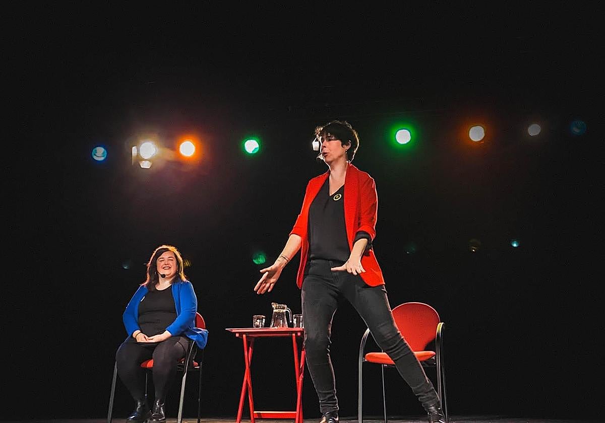 Idoia Torregarai estará hoy a las 19.30 horas en el parque del Prado.