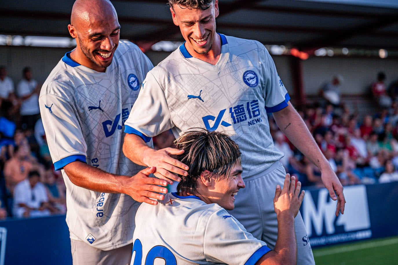 Las mejores imágenes del amistoso del Alavés ante el Osasuna