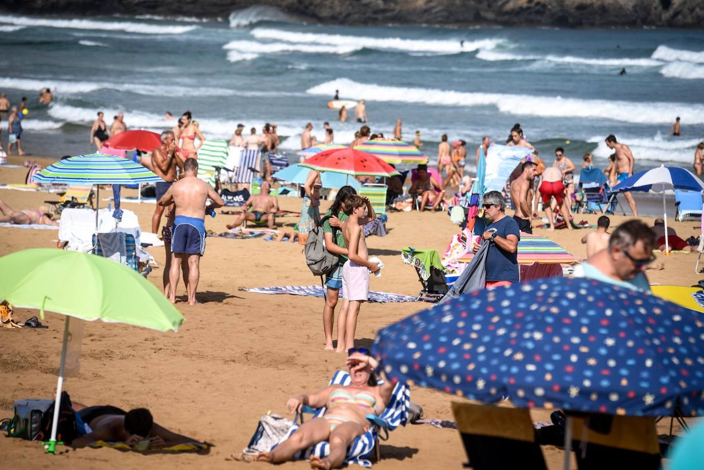 Playa de la Arena a las 11 de la mañana, 