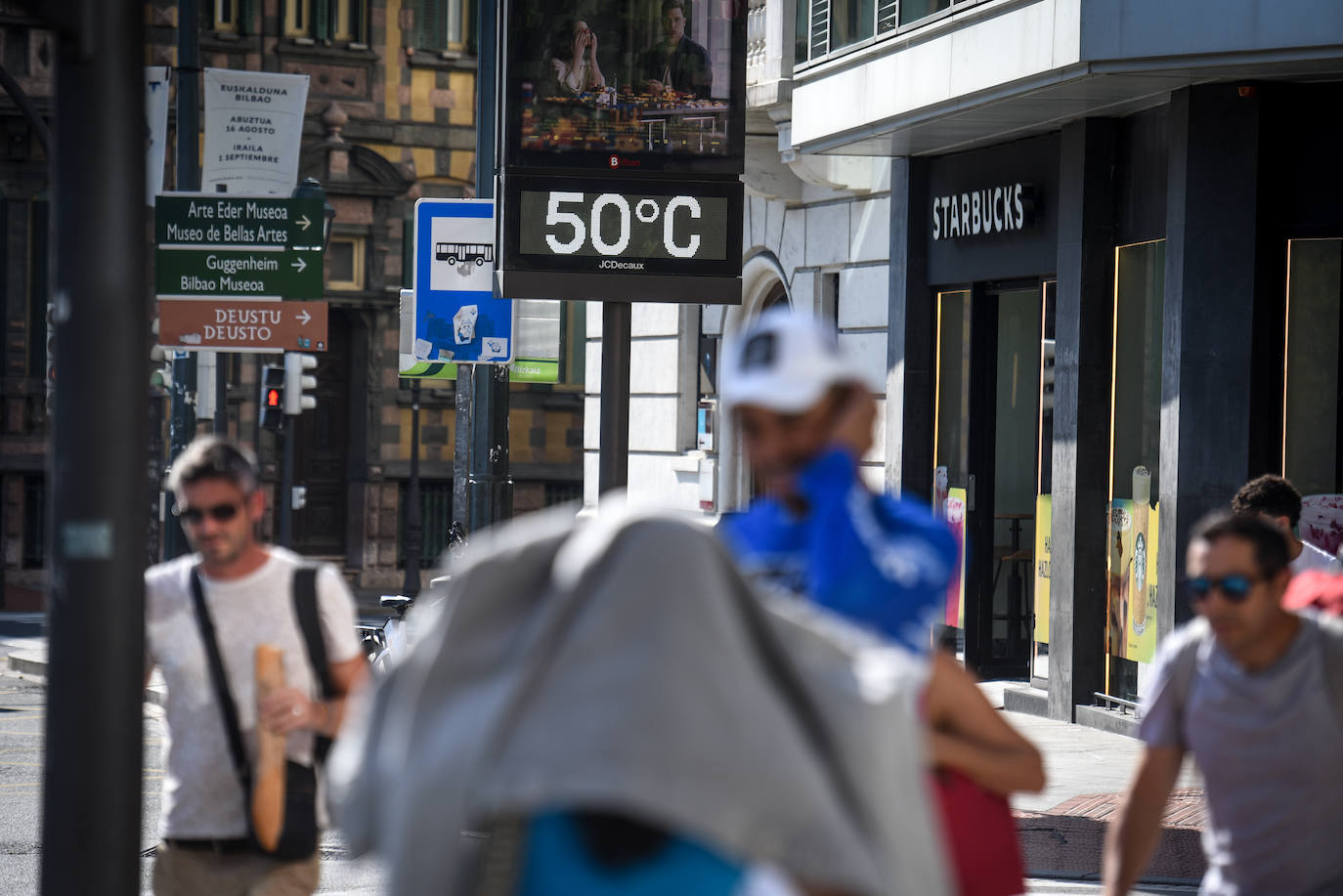 Bizkaia en plena ola de calor