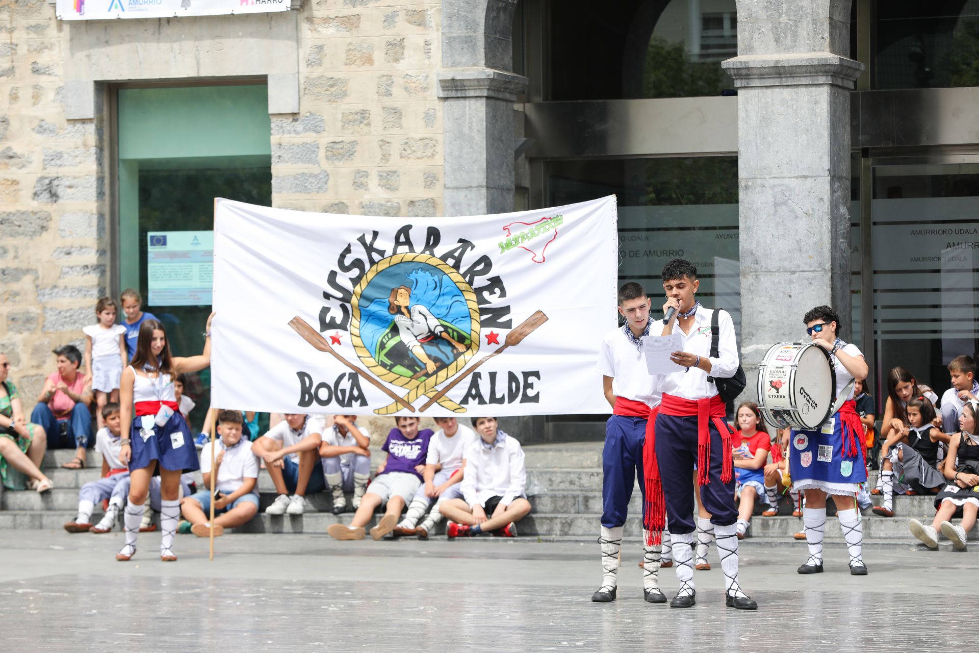 La presentación de las cuadrillas de Amurrio, en imágenes