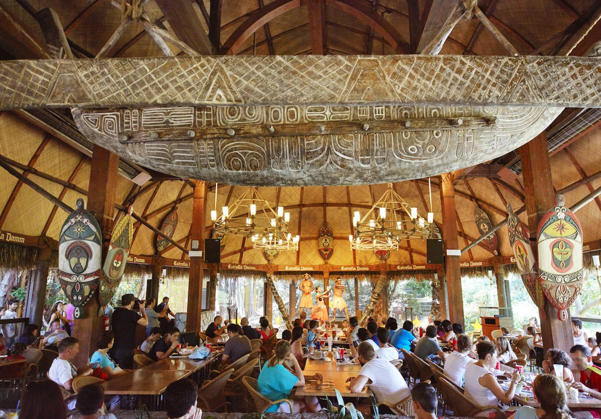 Comedor del popular Bora Bora.