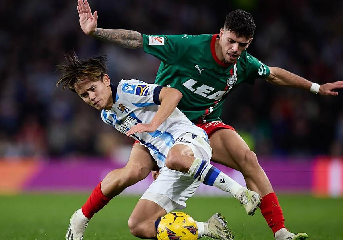 Take Kubo se disculpa con la afición del Athletic por hacer twerking tras marcar un gol