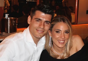 Las primeras imágenes de Álvaro Morata y Alice Campello tras anunciar su separación