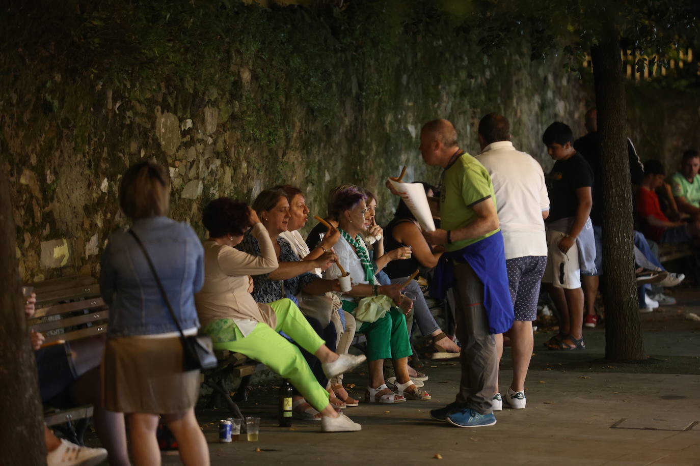 Los peregrinos llegan a Begoña para honrar a la Amatxu