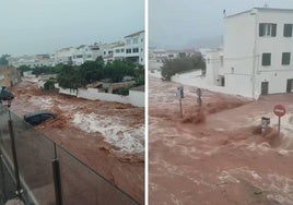 Las imágenes más impactantes del paso de la Dana por Menorca