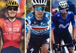 Arranca la Vuelta: tres ciclistas ambiciosos para una victoria española