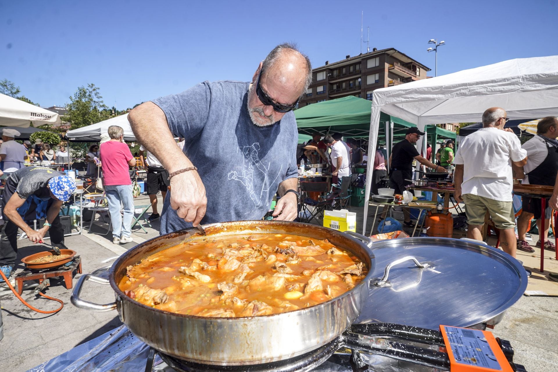 Concurso gastronómico de las fiestas de Llodio