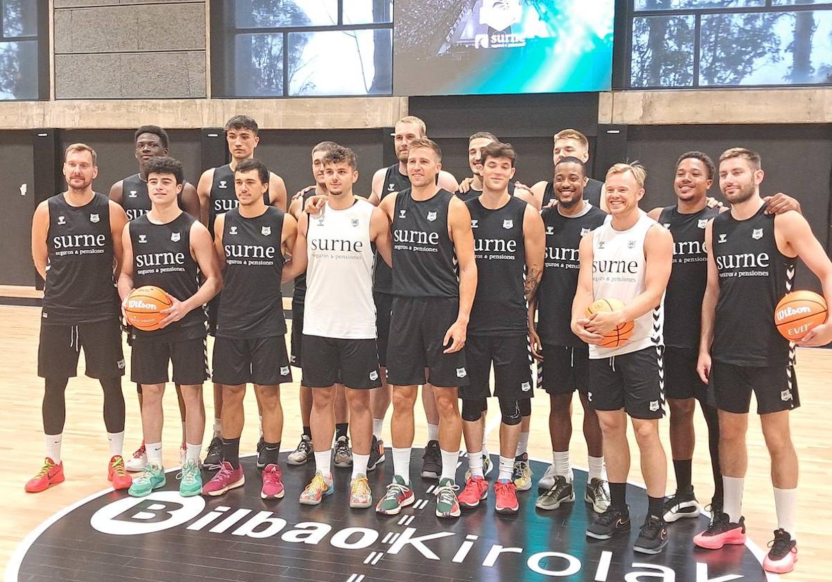 El Bilbao Basket ya está entrenando en Artxanda.