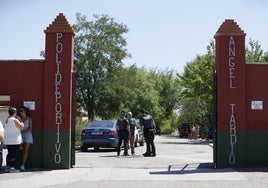 Polideportivo donde se perpetró el crimen.