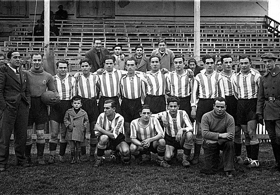 lineación del Deportivo Alavés amateur del año 1936.