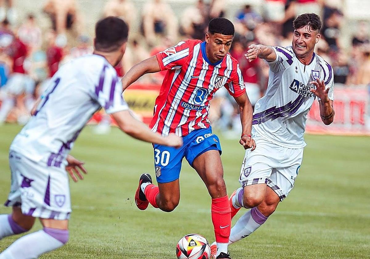 Mouriño, con el Atlético de Madrid en esta pretemporada.