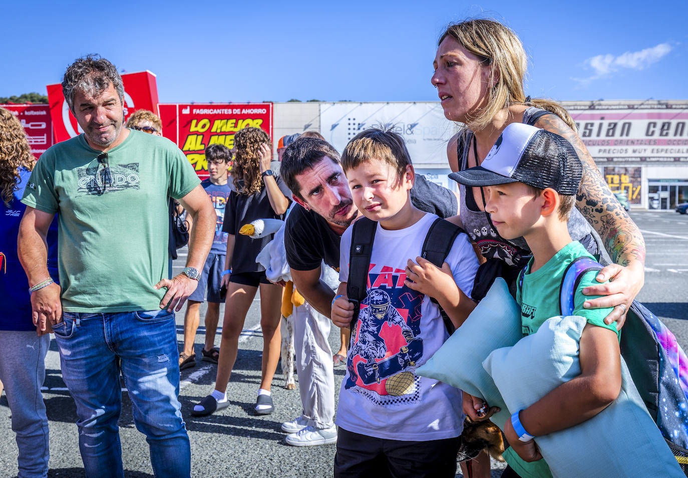 Niños de Ucrania se despiden de sus vacaciones en Álava