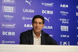 Sergio Fernández, en rueda de prensa.