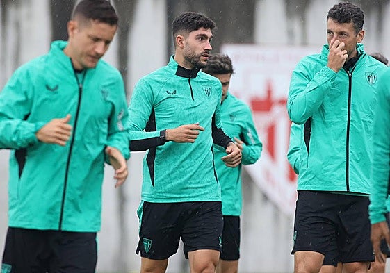 Unai Nuñez vuelve a entrenar en Lezama