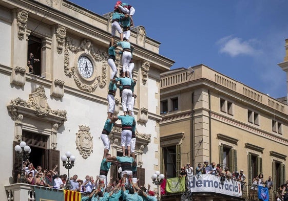 Imagen de la diada de Sant Fèlix en Vilafranca del Penedès (Barcelona)