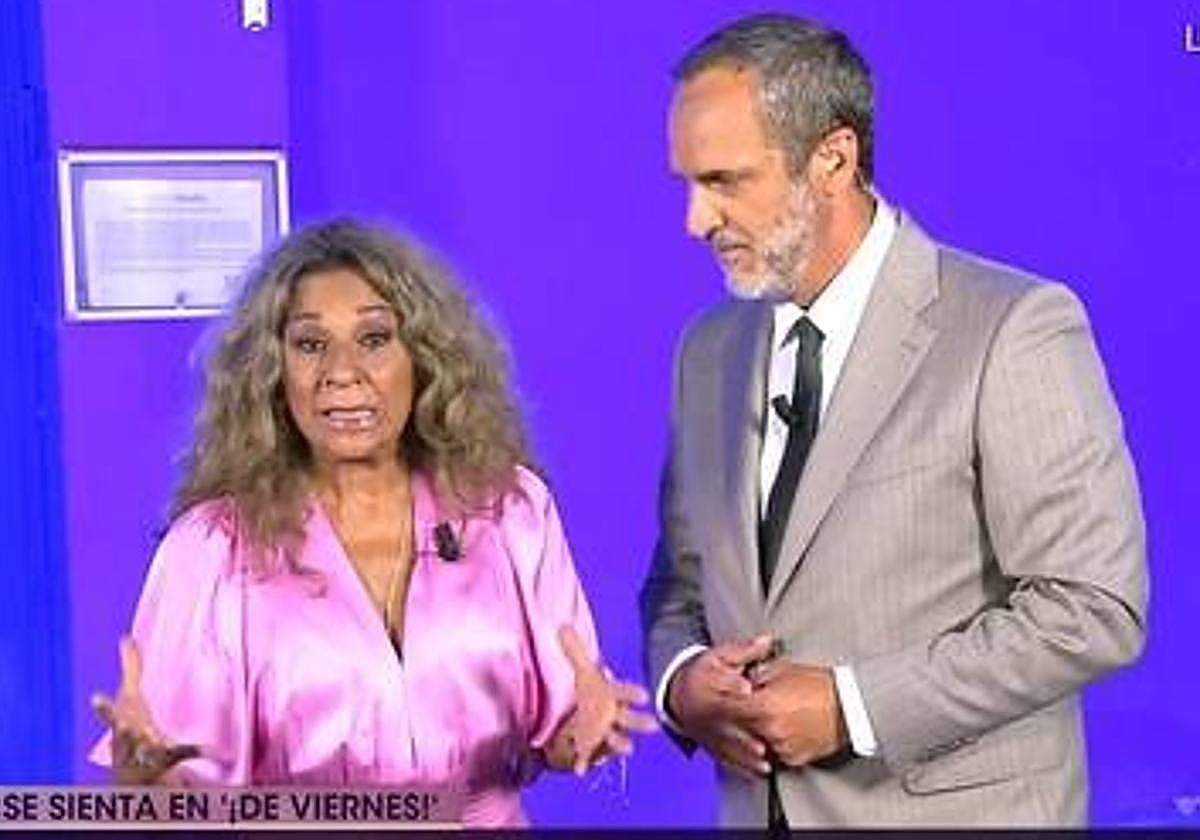 El rapapolvo de Lolita en '¡De Viernes!' al hablar de Caritina Goyanes