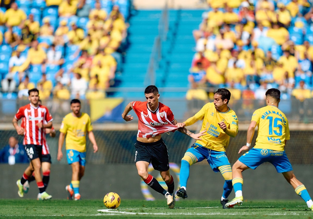 Sancet la pasada campaña en el Las Palmas-Athletic.