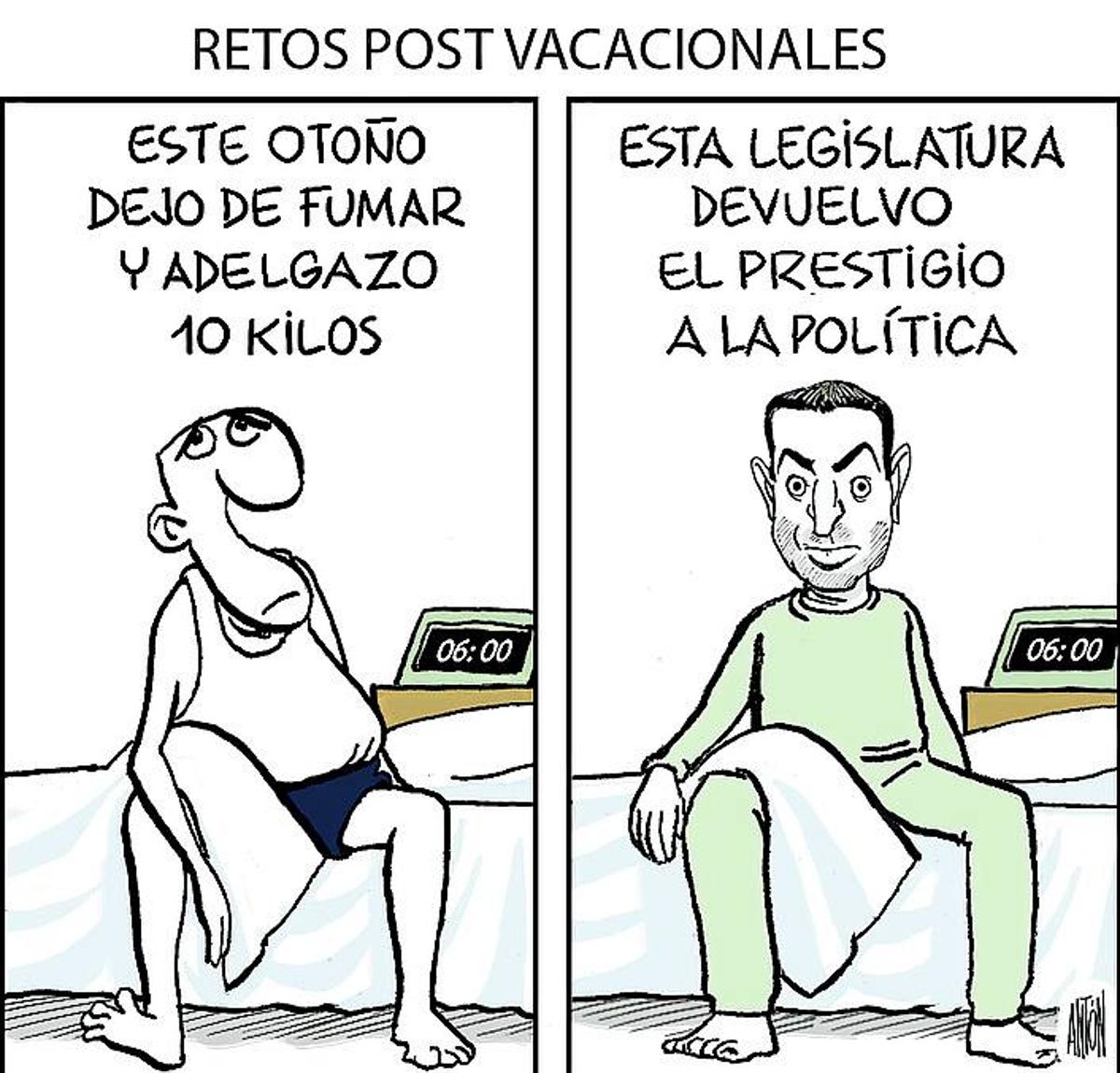 La viñeta de Antón