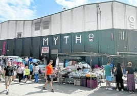 Mytho se encuentra en la misma zona donde se celebra el popular mercadillo de Bolueta.