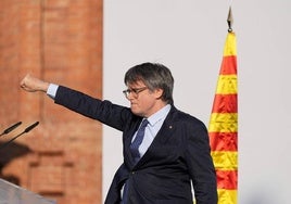 Puigdemont, héroe a la fuga