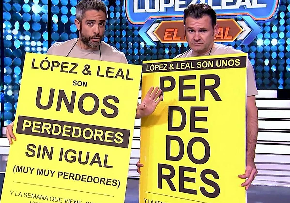 Iñaki López y Roberto Leal cumplen su castigo «más humillante»