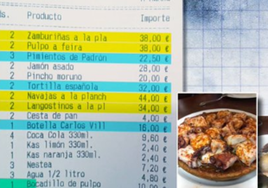 El 'simpa' multitudinario en un restaurante de Galicia: once personas se marcharon sin pagar más de 300 euros