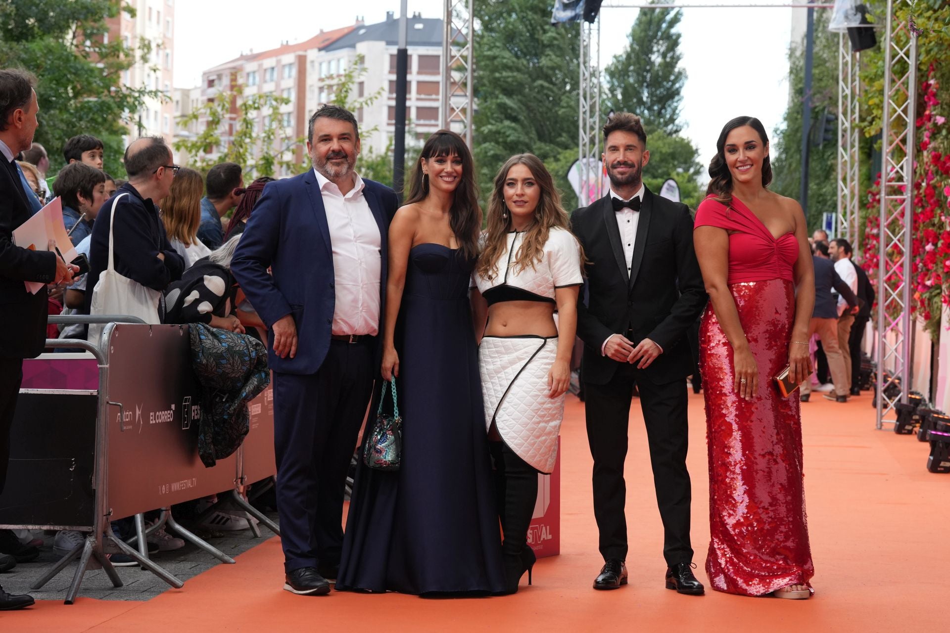 Las mejores imágenes de la alfombra naranja del FesTVal