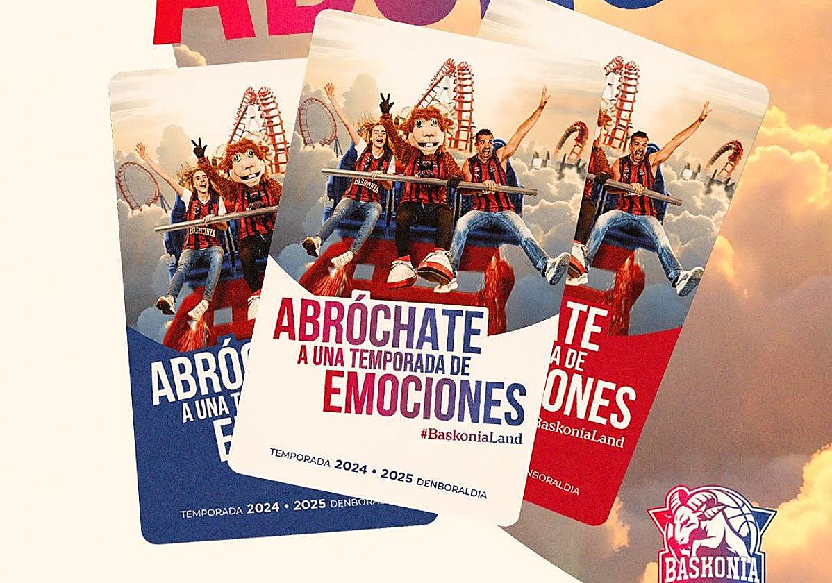 El carnet del Baskonia ya se puede recoger en la tienda del club