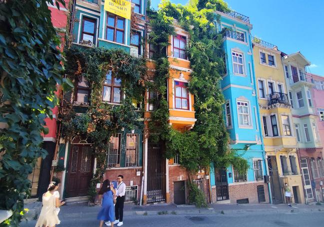 Las casas de colores del barrio Fener son joyas preciadas para los buscadores de selfies.