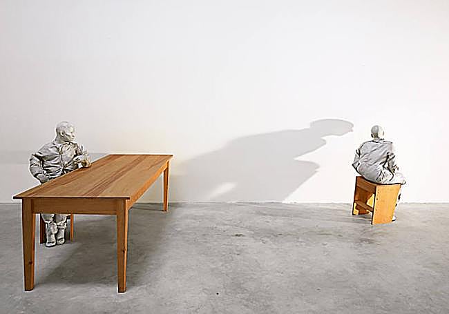 'Sombra y boca', de Juan Muñoz.