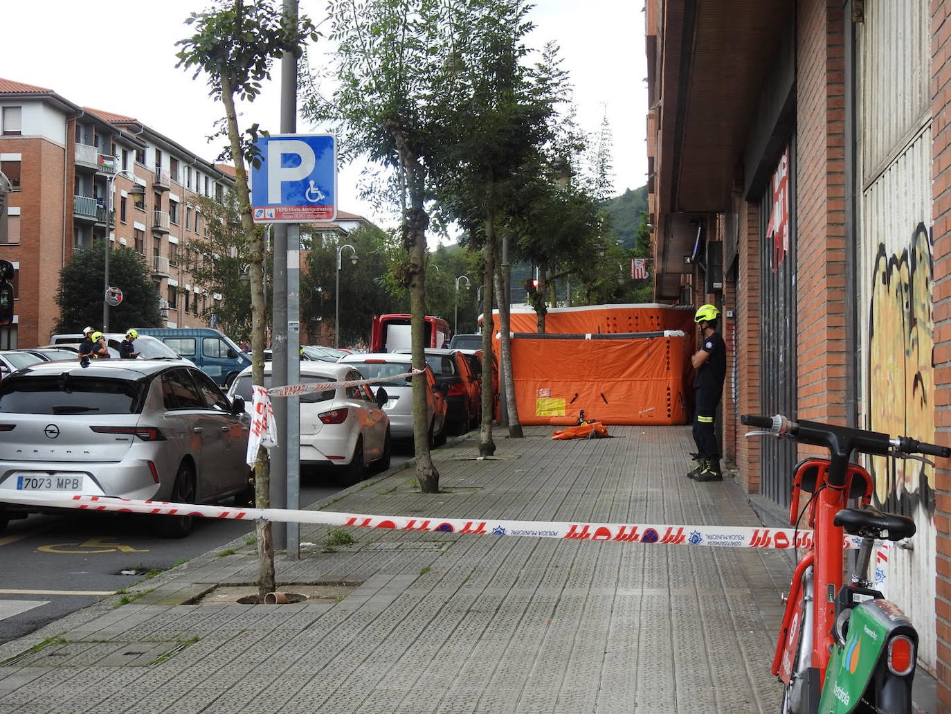 Gran despliegue policial para capturar al agresor de San Adrián