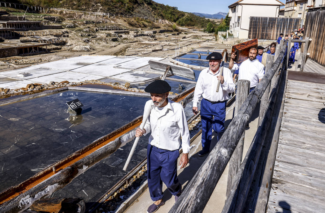 Fiesta del Entronje en Salinas de Añana