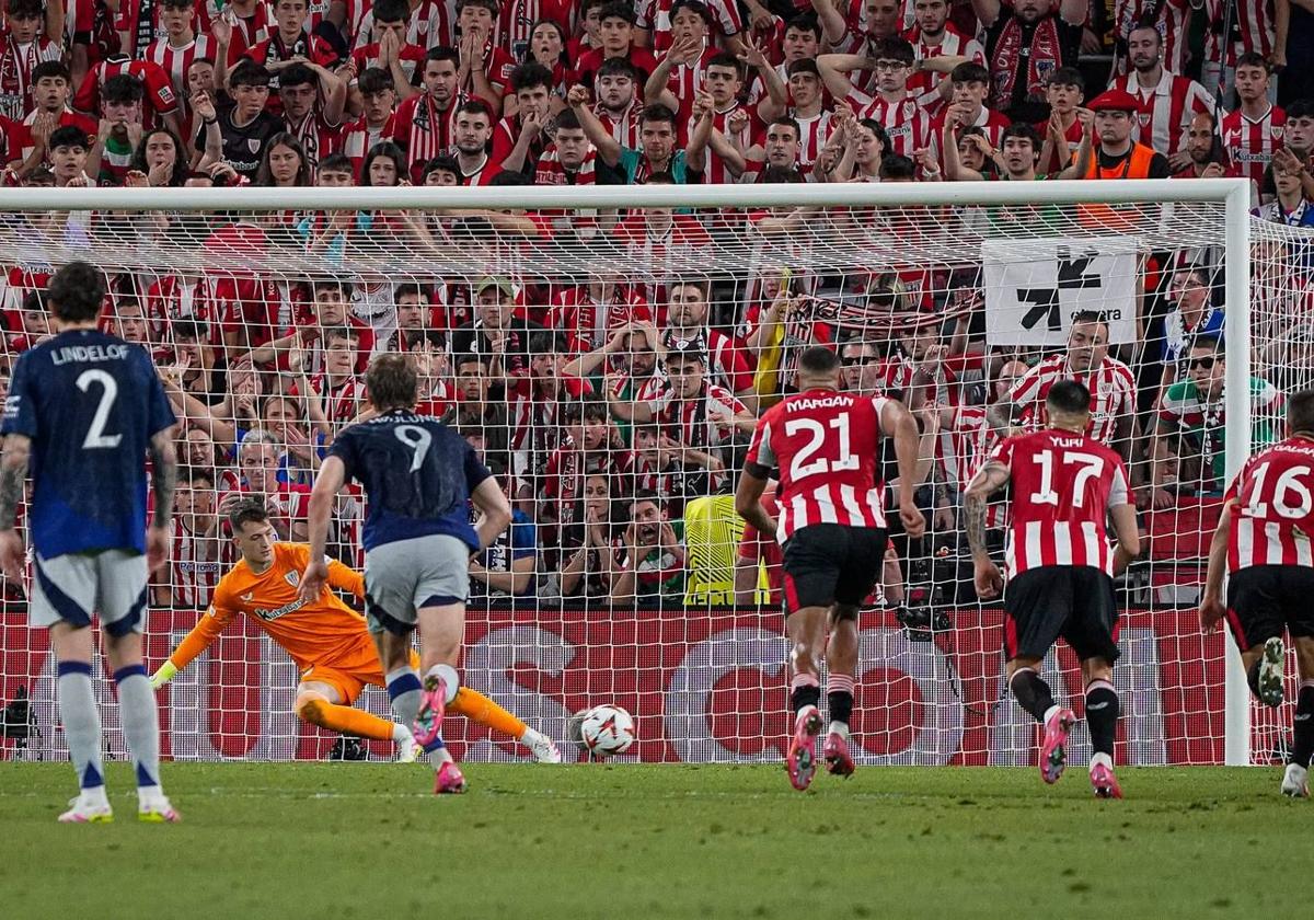 El 1x1 del Athletic-Manchester United. Agirrezabala, el mejor. Y para ti, ¿quién ha sido el 'MVP'?