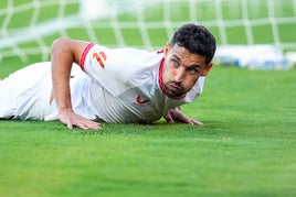 Navas, en el partido ante el Getafe.