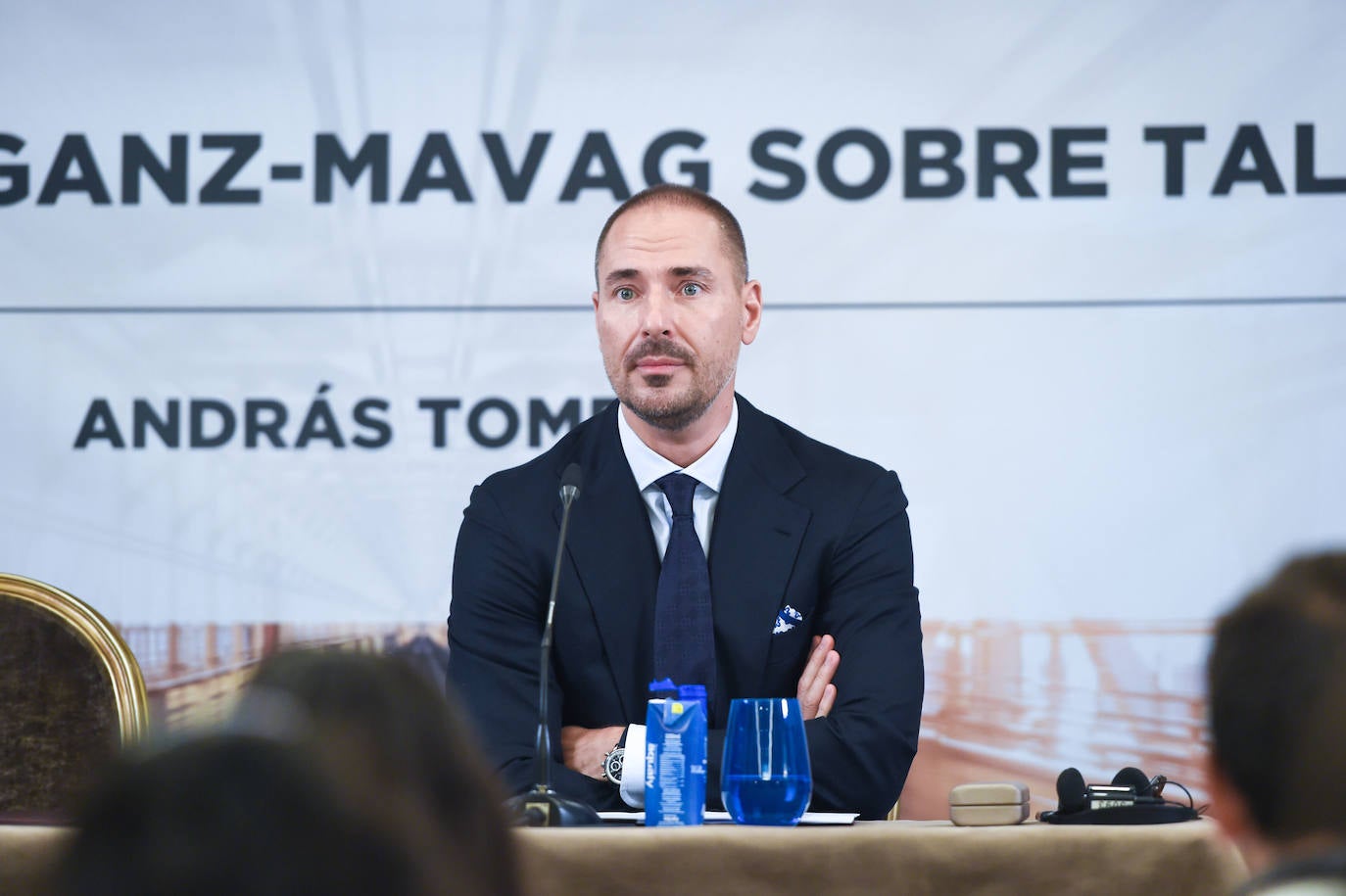 El consejero delegado de Magyar Vagon, Andras Tombor.