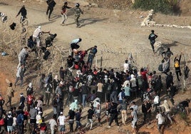 Imagen de la frontera de Ceuta