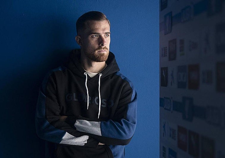 Toni Martínez, durante la entrevista con EL CORREO.