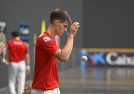 Iztueta, durante un partido del torneo Masters CaixaBank.