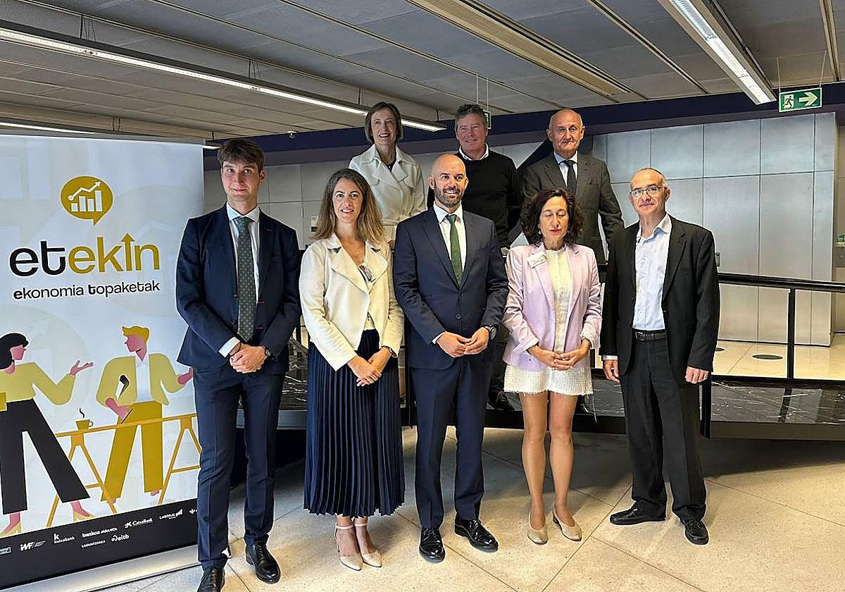 Eusko Jaurlaritzak eta Finantza Entitateek ETEKIN Ekonomia Topaketak aurkeztu dituzte asteazken honetan, Bilbon.