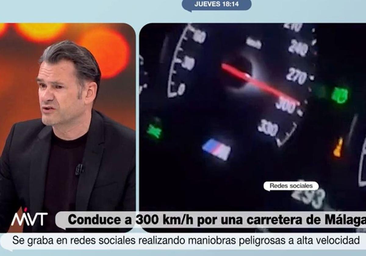 Iñaki López, al kamikaze que iba a 300 km/h en Málaga: «Micropene»