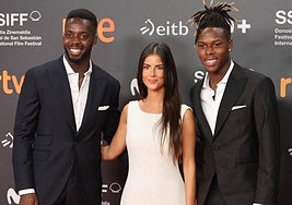 Patricia Morales luce un vestido de su firma bilbaína favorita en el estreno del documental de los Williams