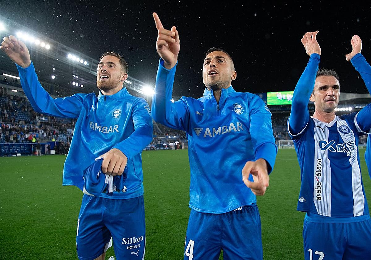 La efusiva celebración de Joan Jordán tras la victoria frente a 'su' Sevilla